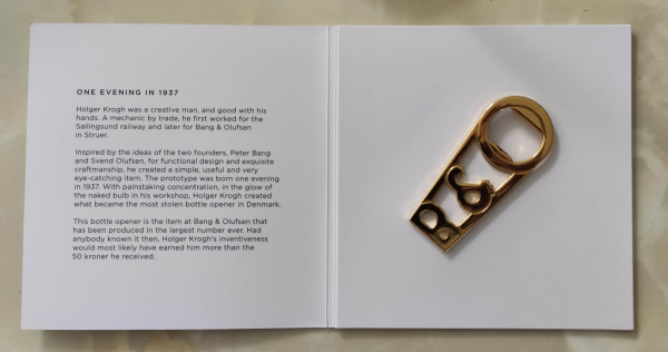 B&O Kapselheber Gold Edition